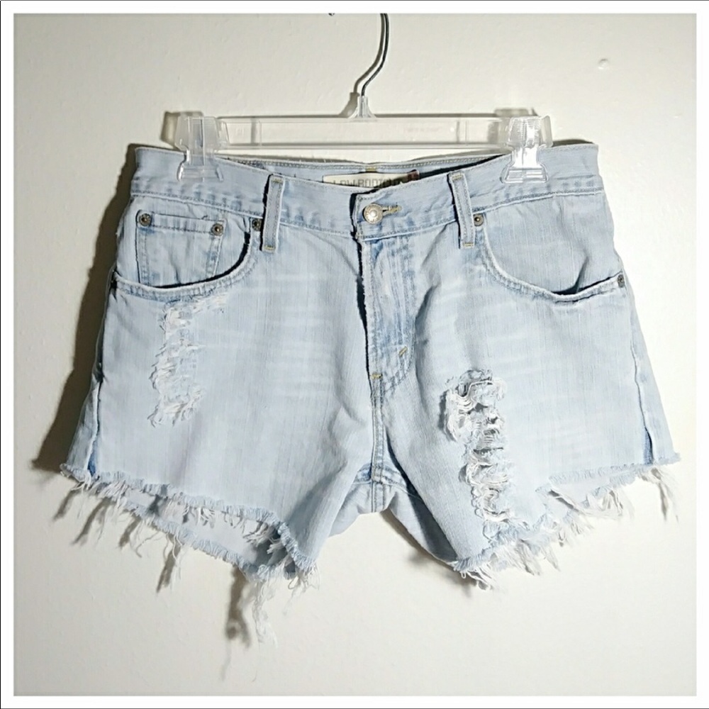 Levi's Vintage Custom Cut Off Shorts Size 30